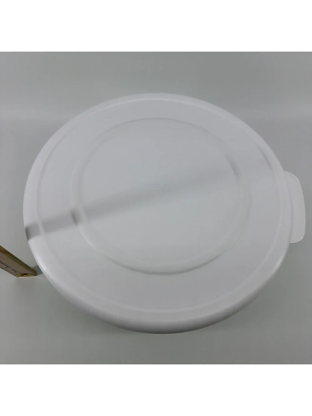 Pampered Chef Collapsible Serving Bowl 4 & 2 Qt Silicone Green White Lid